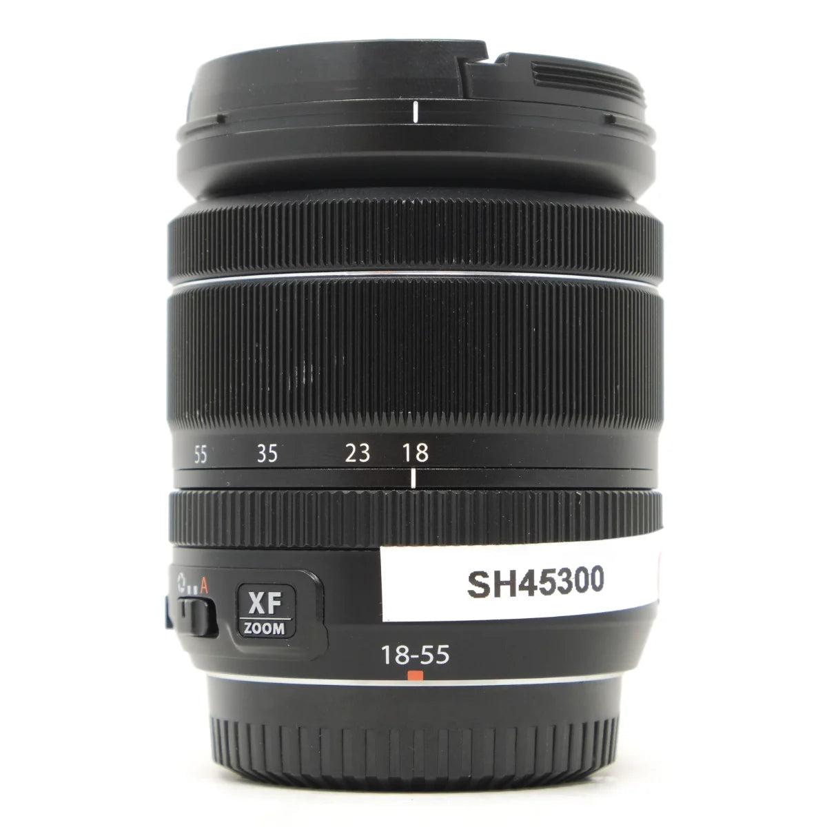 Used Fujinon XF 18-55mm F2.8-4 R LM OIS Lens - front angle 