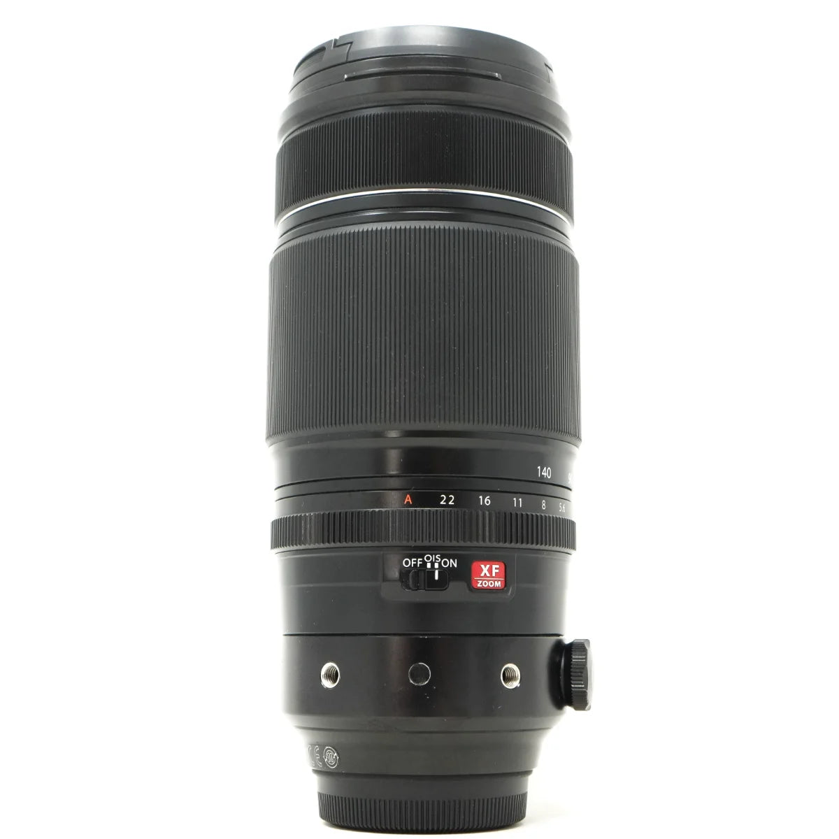 Used Fujinon XF 50-140mm F2.8 R LM OIS WR Lens - side angle 
