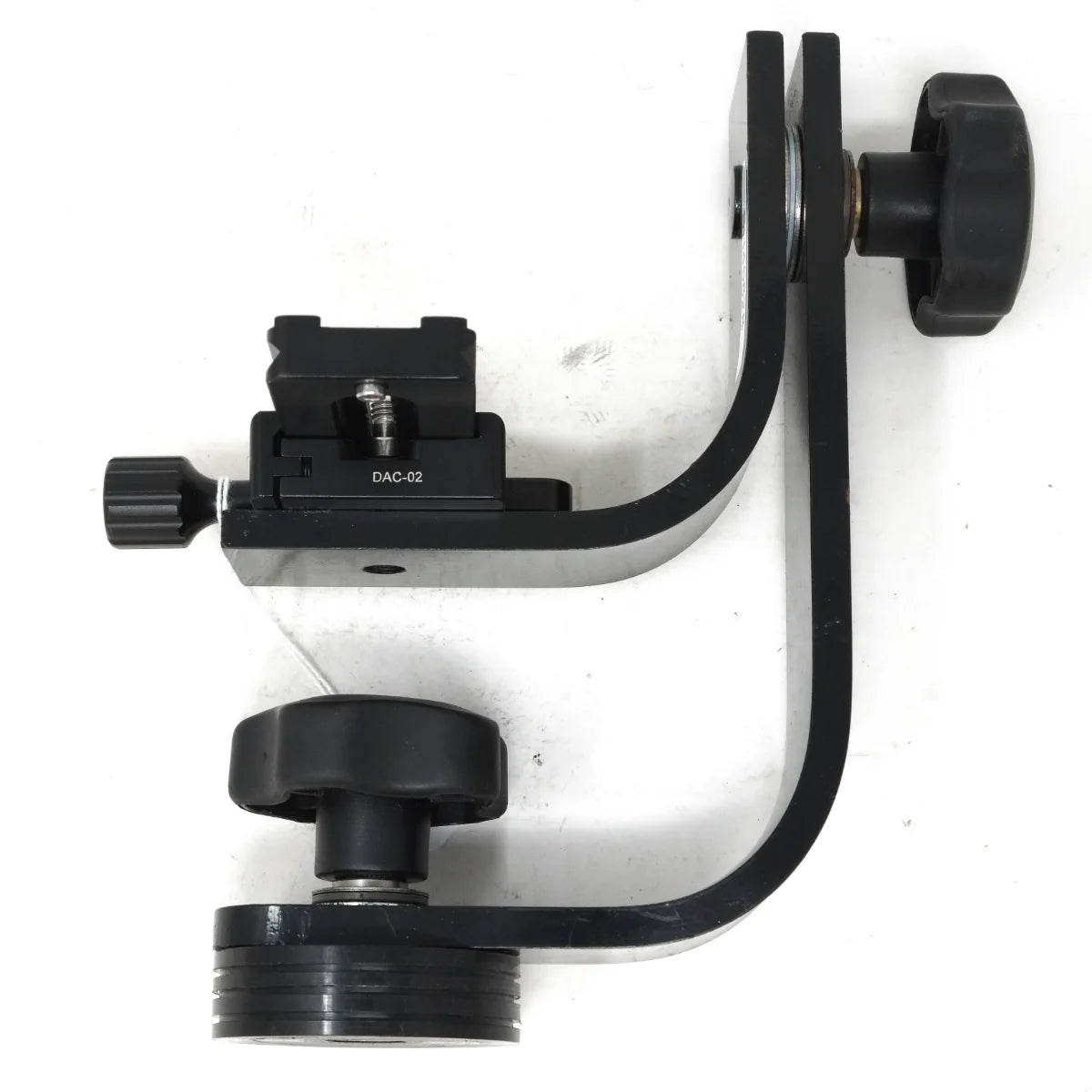 Used Gimbal Head with plate - side angle 