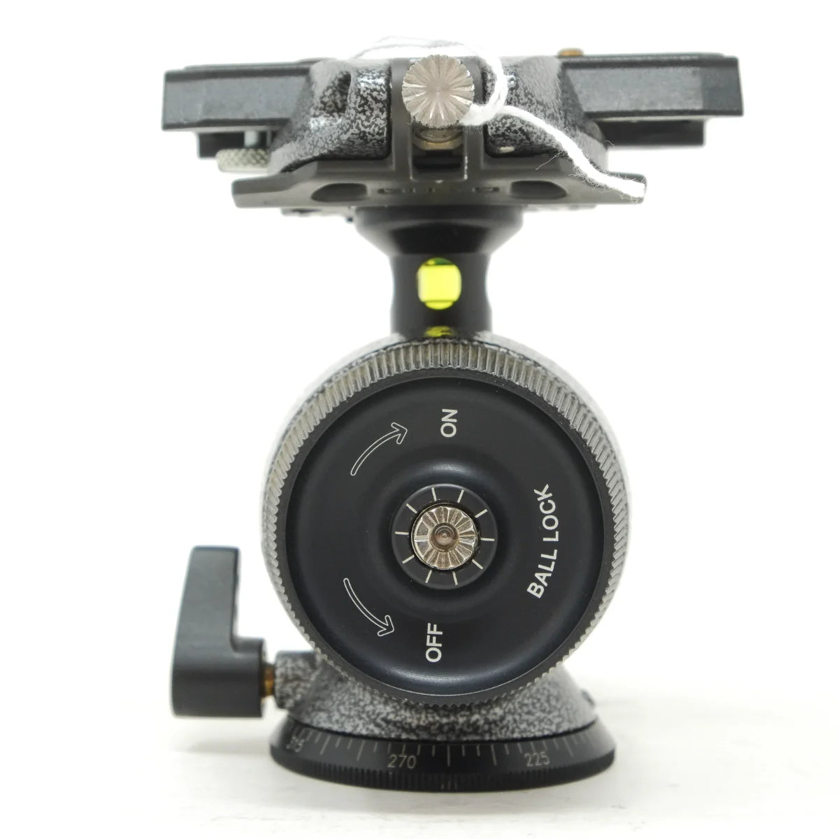 Used Gitzo GH2700 QR Tripod head - side angle 