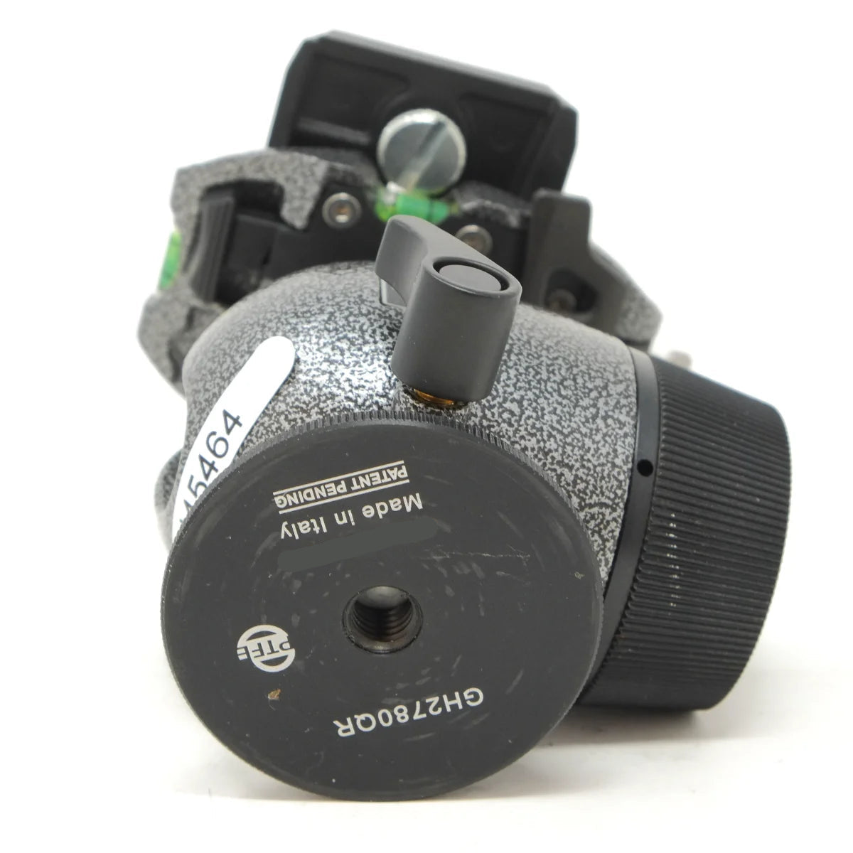 Used Gitzo GH2700 QR Tripod head - bottom angle 