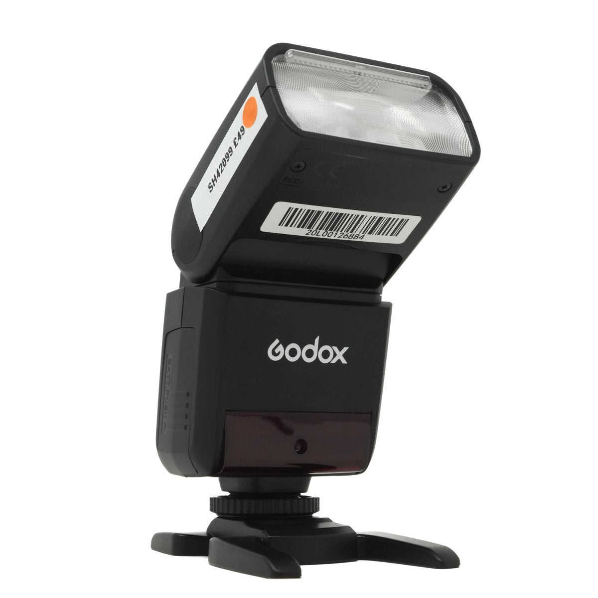 Used Godox TT350 Speedlight Flash for Sony - Front angle 