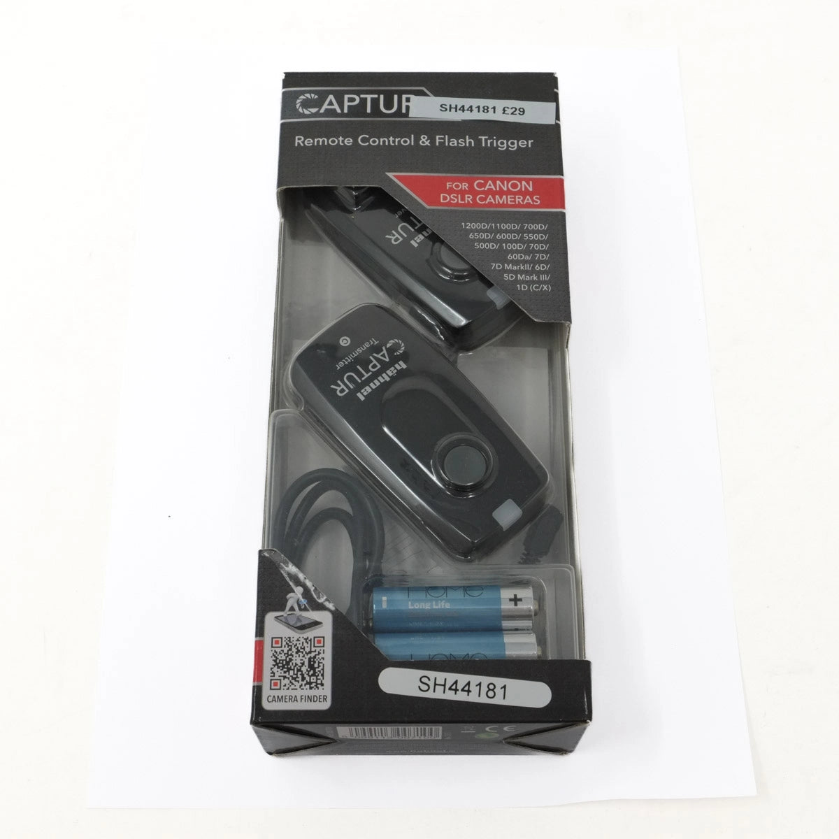 Used Hahnel Captur Remote control & Trigger For Canon DSLR - front angle 