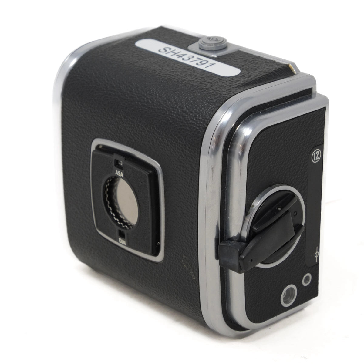 Used Hasselblad A12 (120 film) Film Back - back angle 