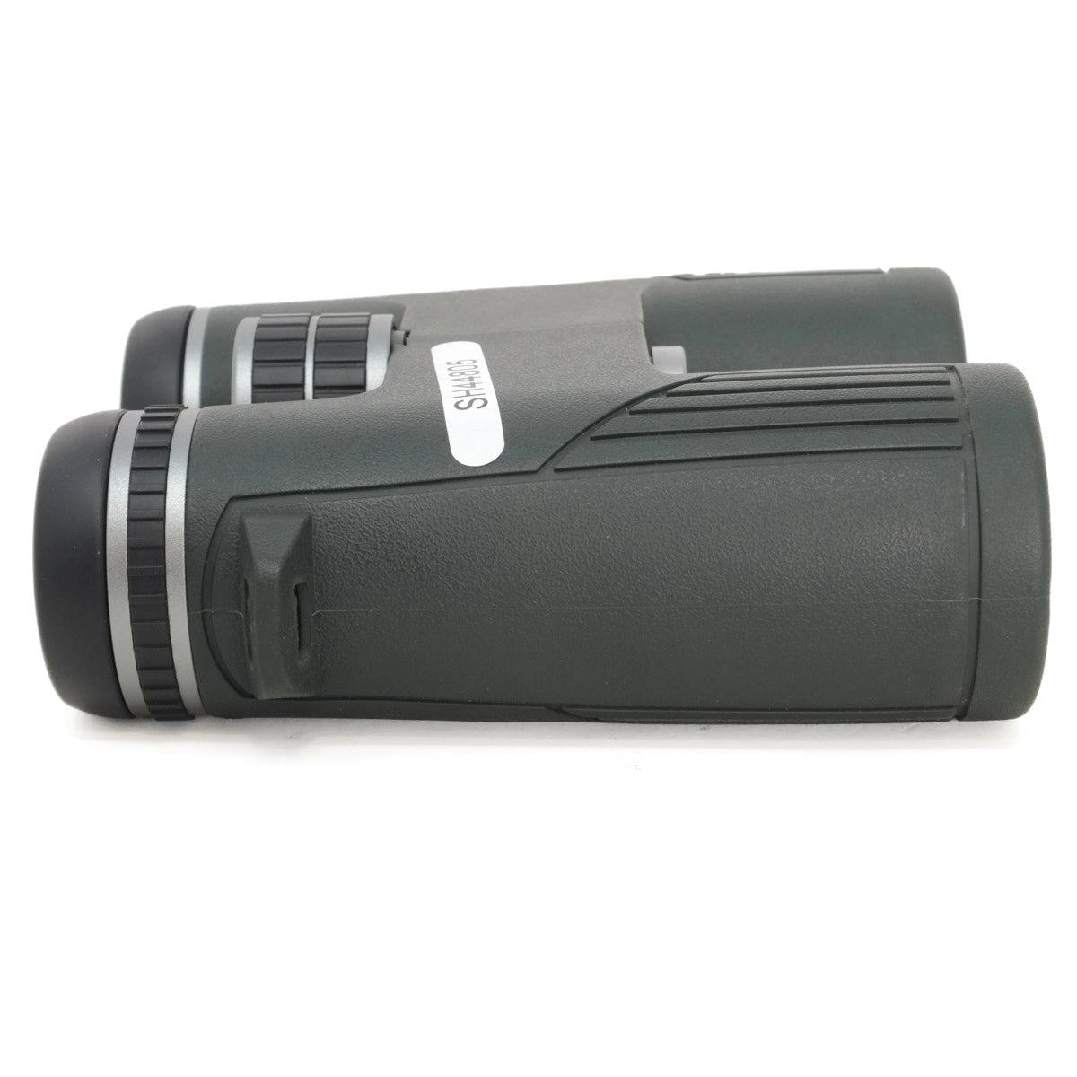 Pair of binoculars on a white background