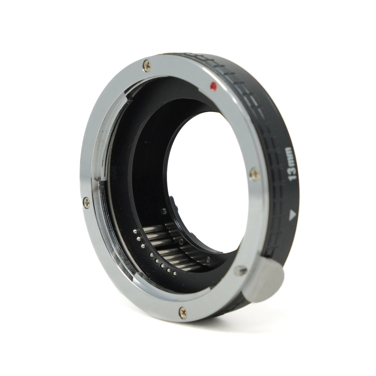 Used Jesspos Extension tube set for Canon EOS EF fitting - side angle 
