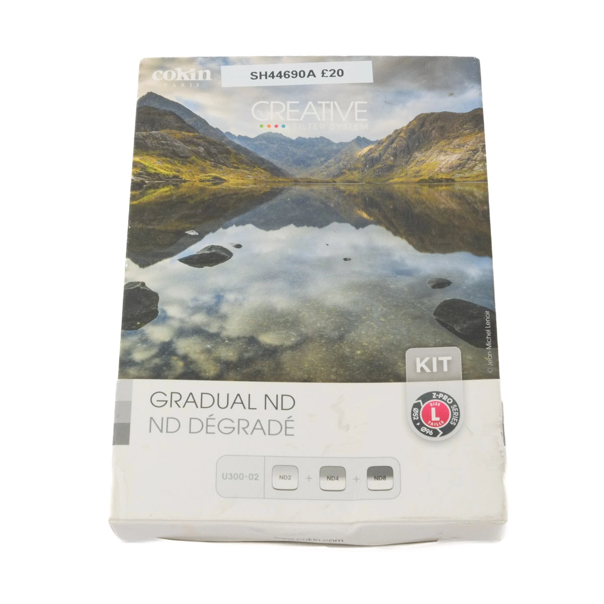 Used LEE Filters Gradual ND Set in pouch - box