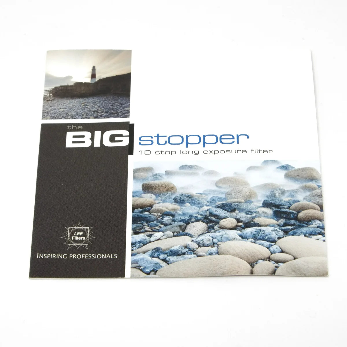 Used Lee Filters Big Stopper 100mm 10 stop in case - instructions 