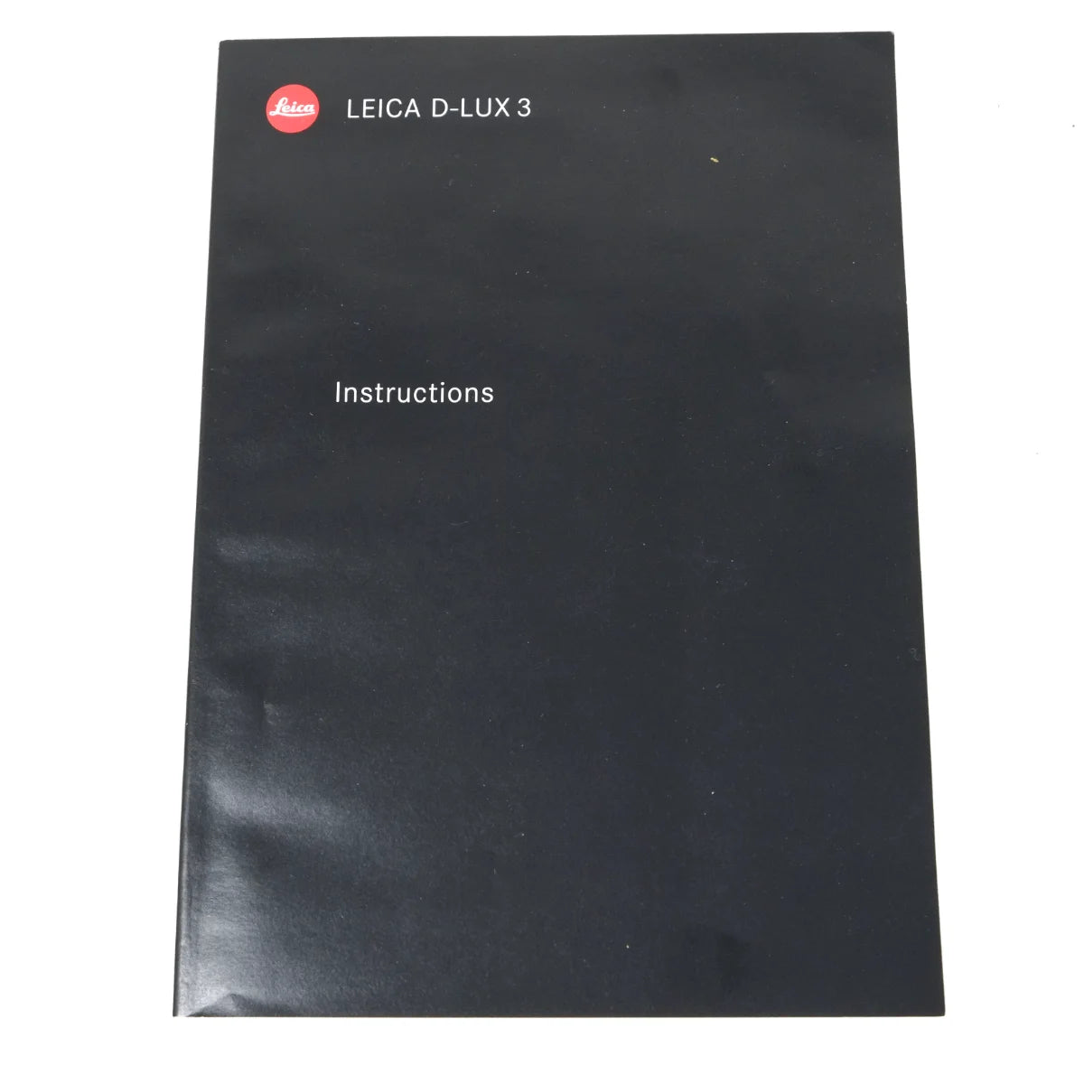 Used Leica D-Lux 3 Compact Camera - manual