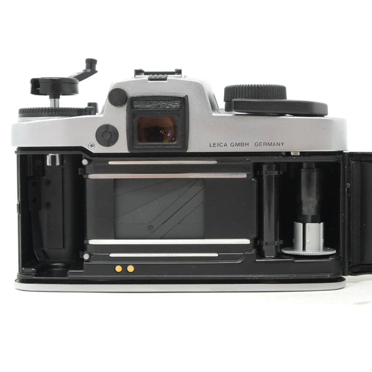 Used Leica R6 35mm SLR camera - back angle