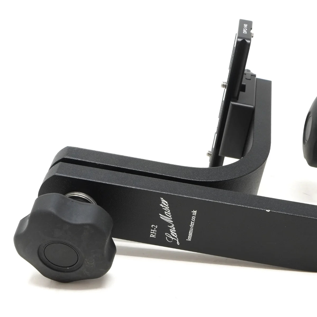Used LensMaster RH2 Gimbal head With long plate - back angle 