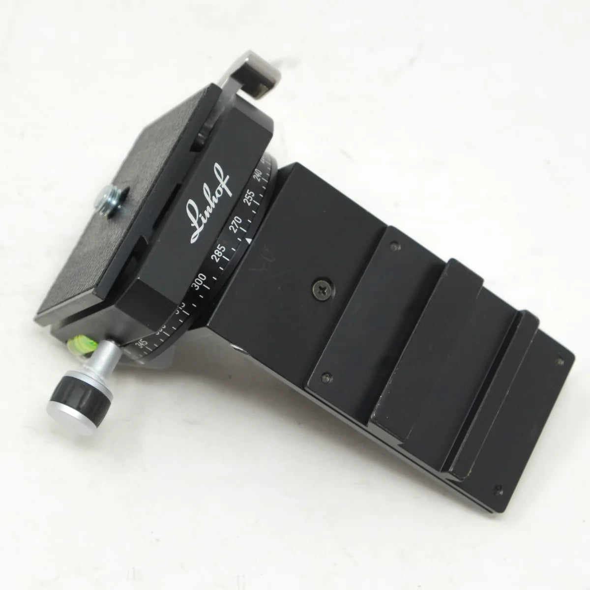 Used Linhof Right-Angle Adapter with Quickfix I - front angle 