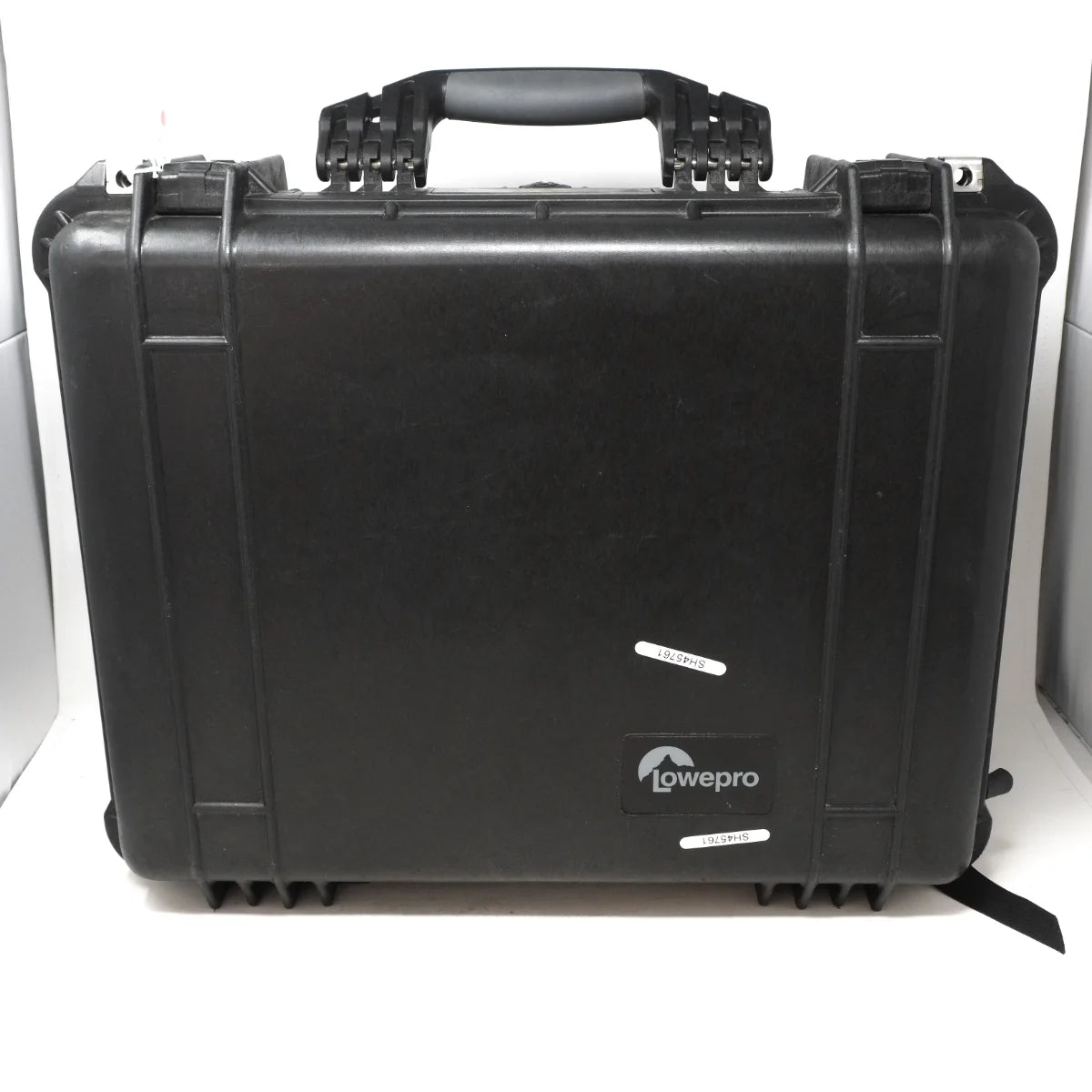 Used Lowepro Water Proof hard case with Omni Trekker insert - front angle 