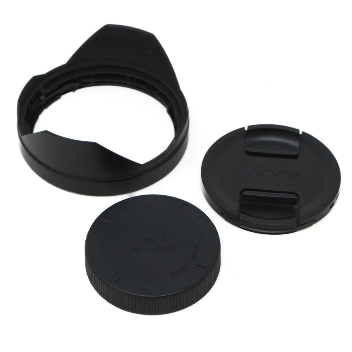 Used Lumix S 20-60mm F3.5-5.6 Lens in L Mount - hood and lens caps 