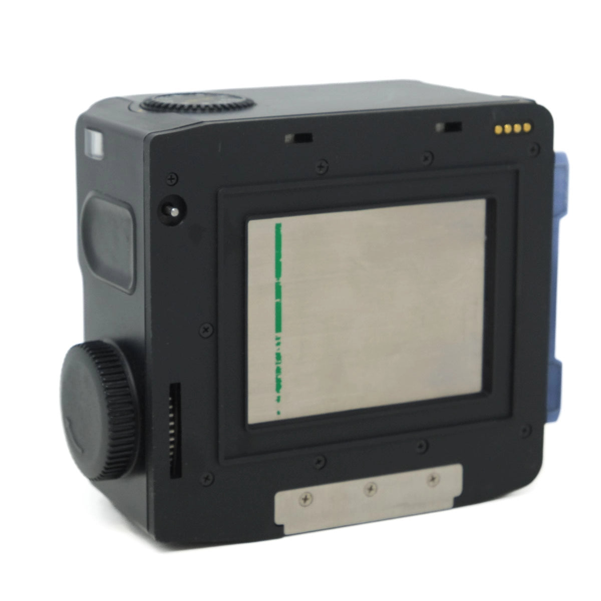 Used Mamiya 120 roll film back for Super, Pro and ProTL - front angle