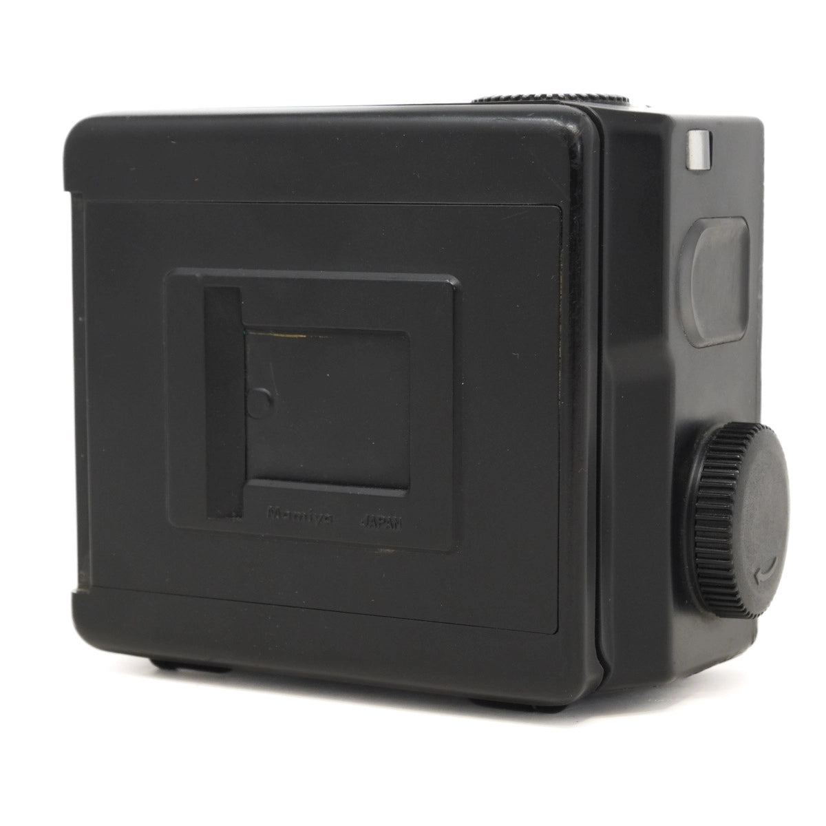 Used Mamiya 120 roll film back for Super, Pro and ProTL - back angle 