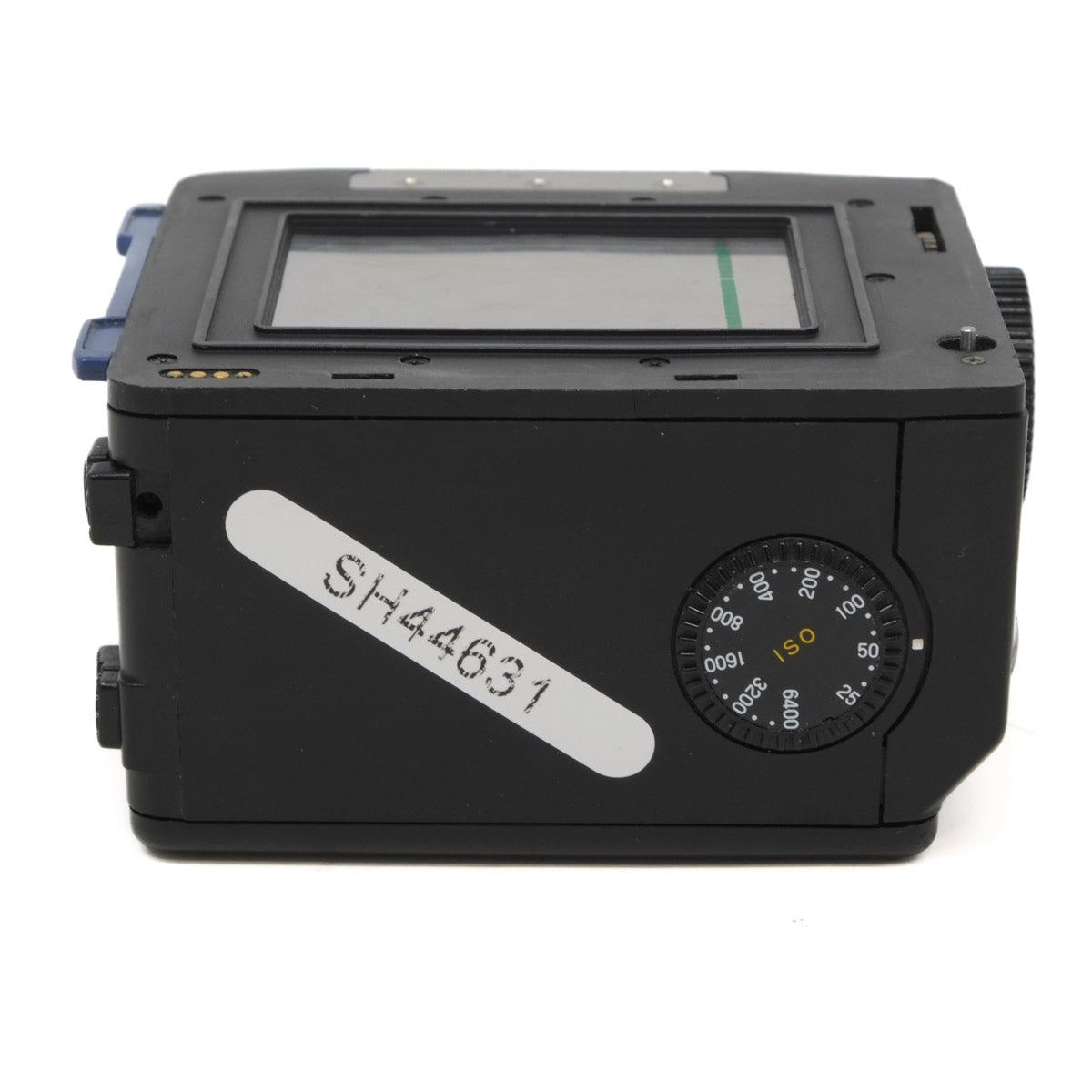 Used Mamiya 120 roll film back for Super, Pro and ProTL - top angle 