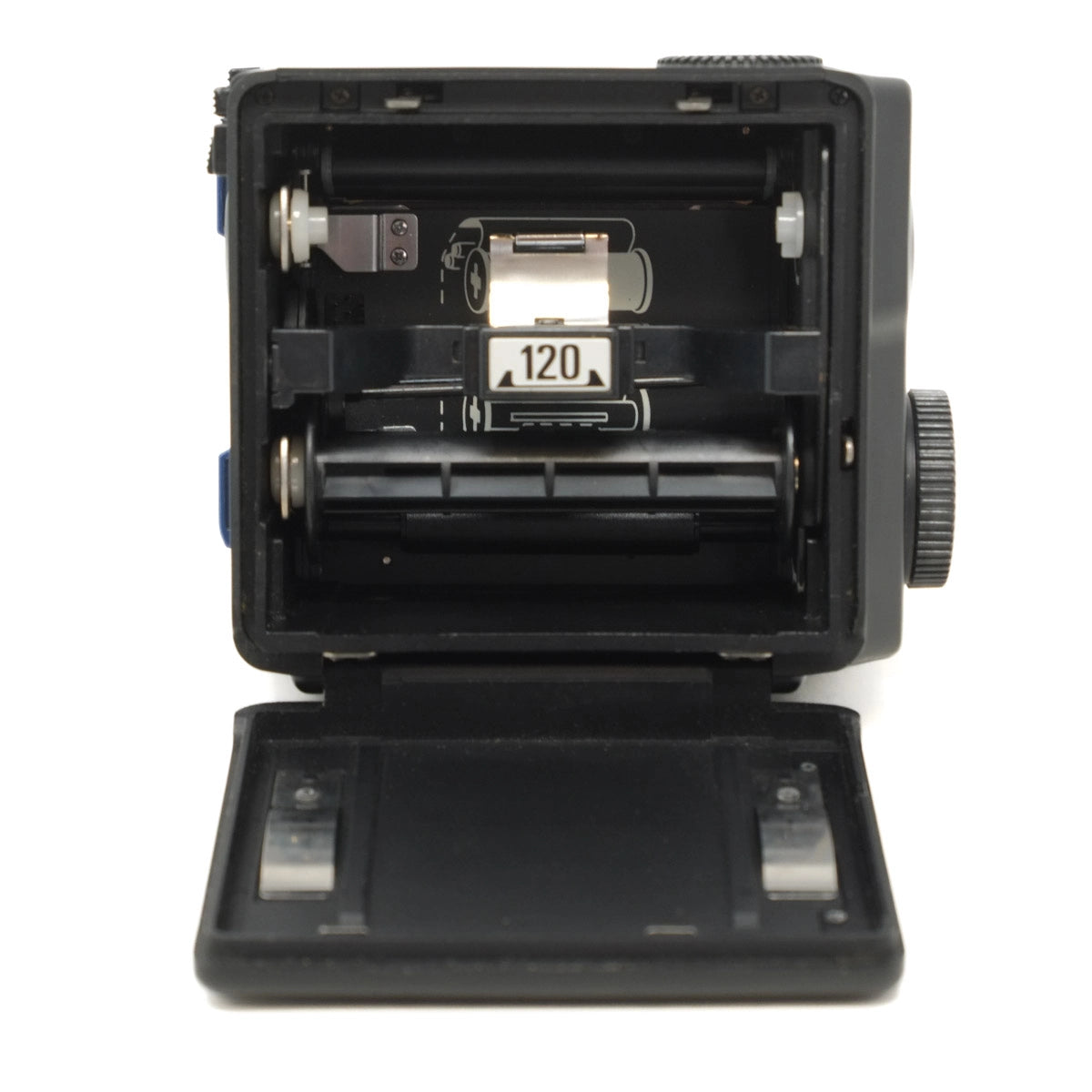 Used Mamiya 120 roll film back for Super, Pro and ProTL - back (inside)