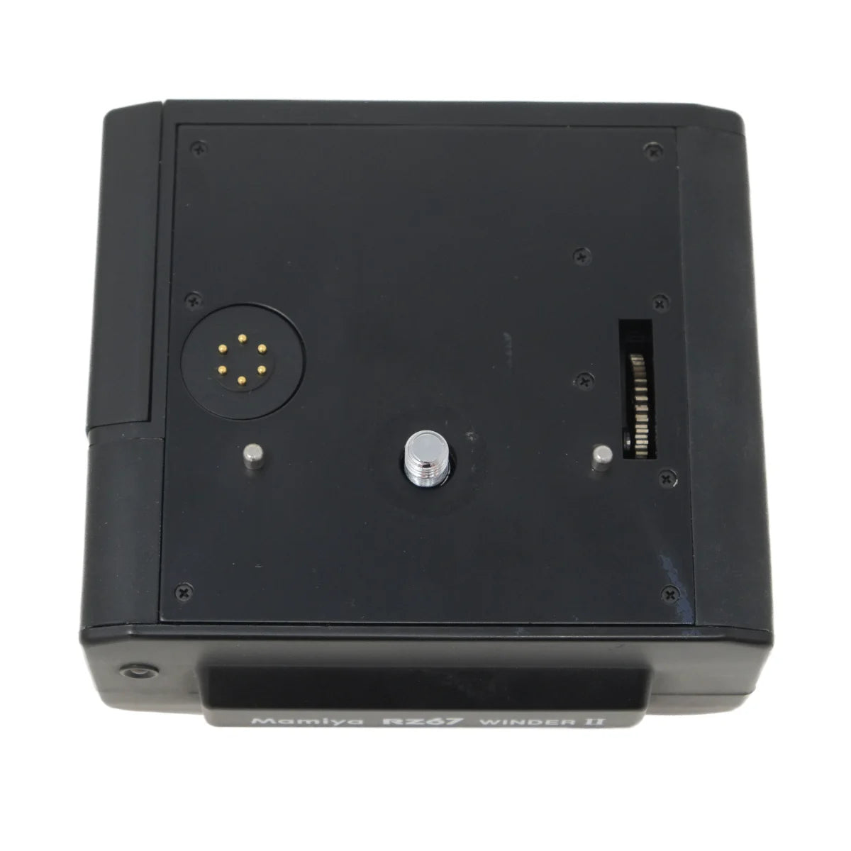 Used Mamiya RZ67 Winder II power winder for RZ67 and RZ67 Pro II - top angle 