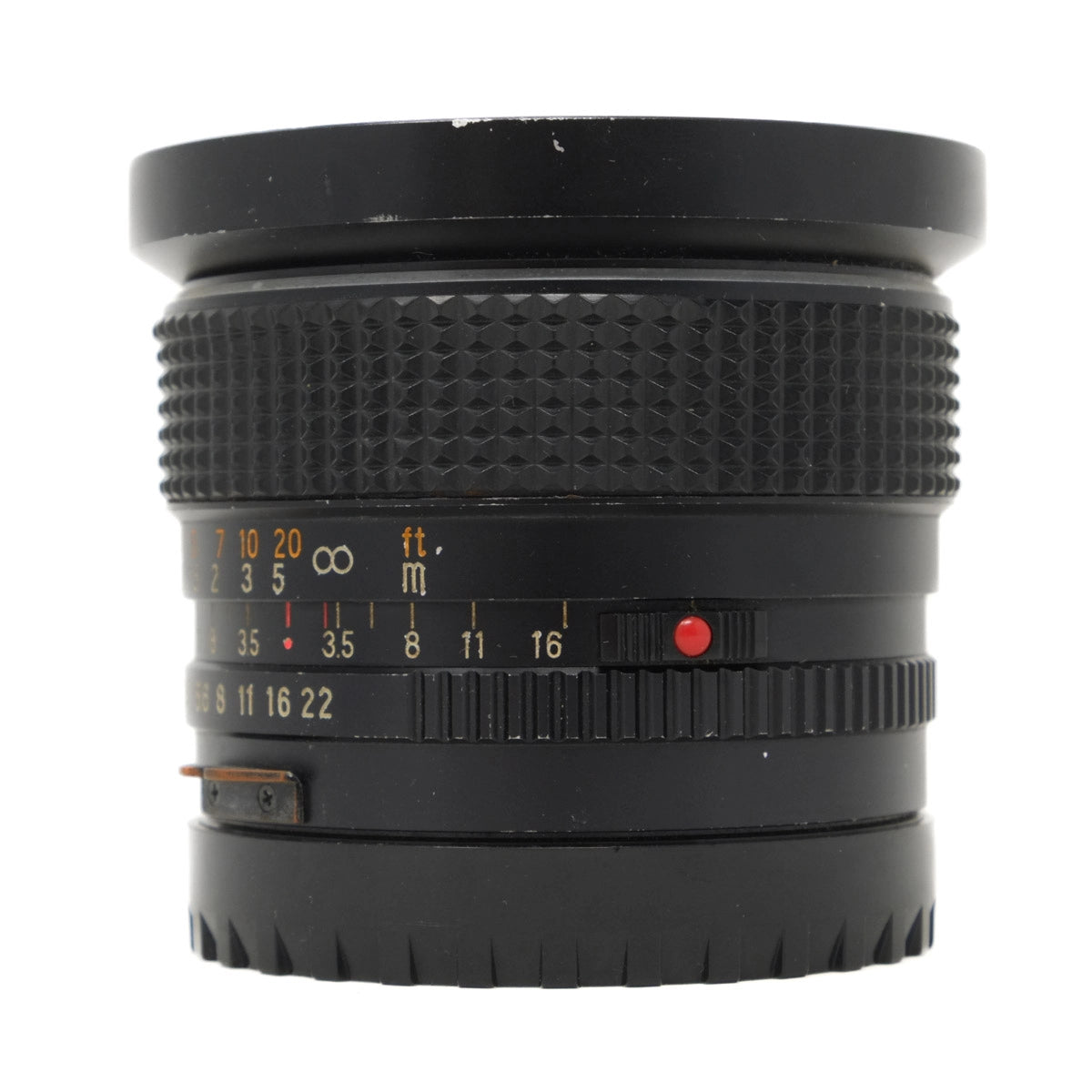 Used Mamiya Sekor C 35mm F3.5 M645 Lens - side angle 