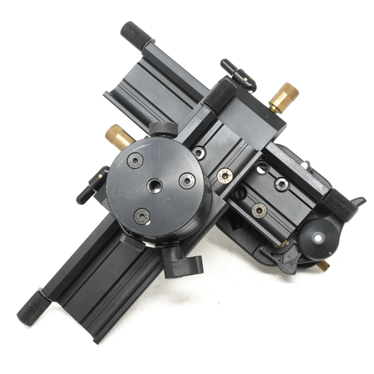 Used Manfrotto 303 PM Geared Tripod Head - bottom angle 
