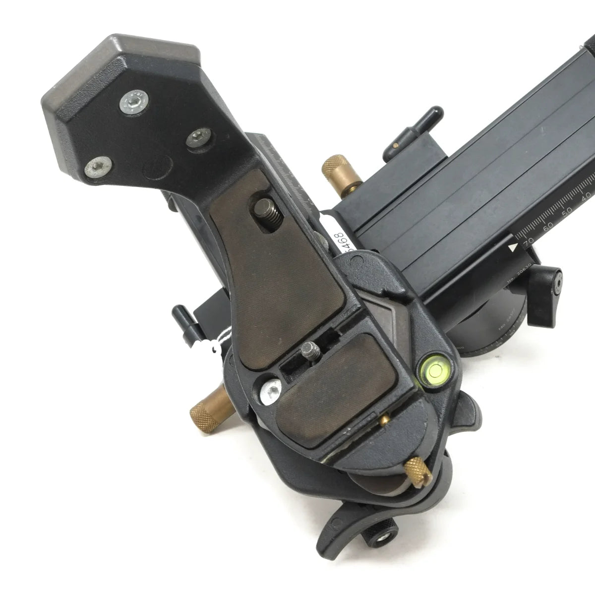 Used Manfrotto 303 PM Geared Tripod Head - top angle 