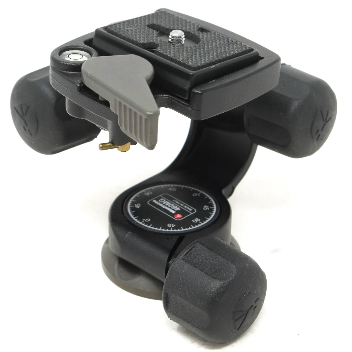 Used Manfrotto 460MG three way head - front angle 