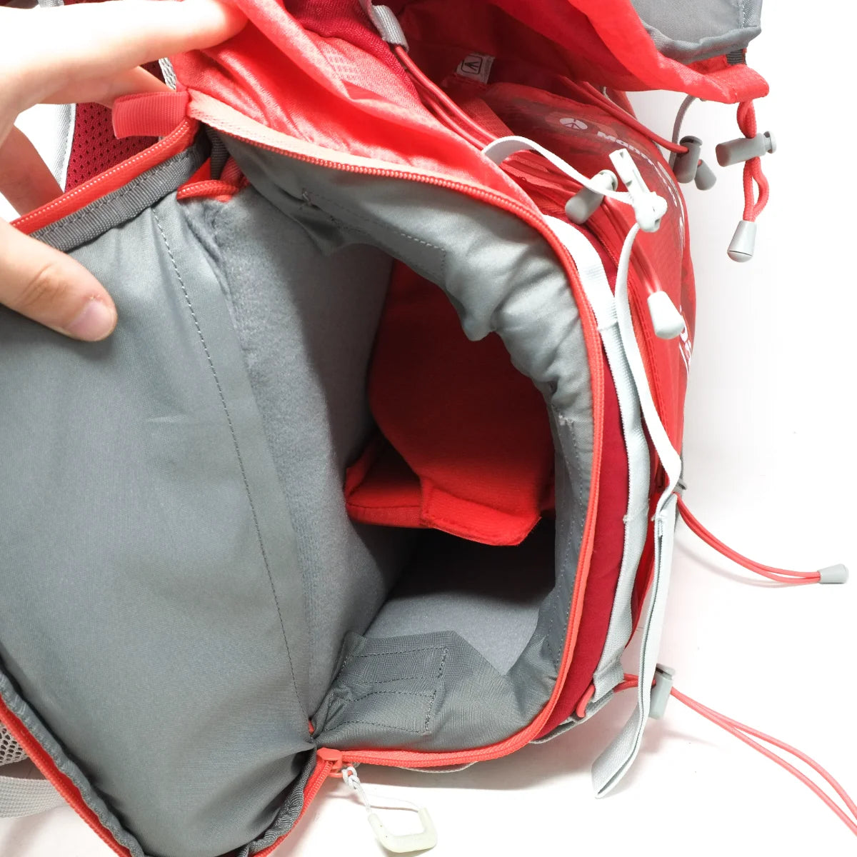 Used Manfrotto OffRoad Hiker 30L in Red Backpack - inside angle 