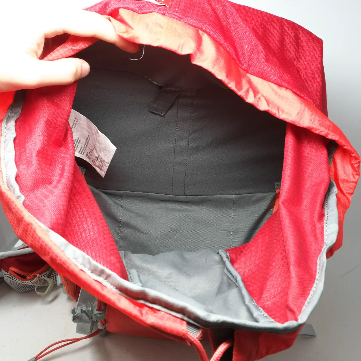 Used Manfrotto OffRoad Hiker 30L in Red Backpack - top angle 