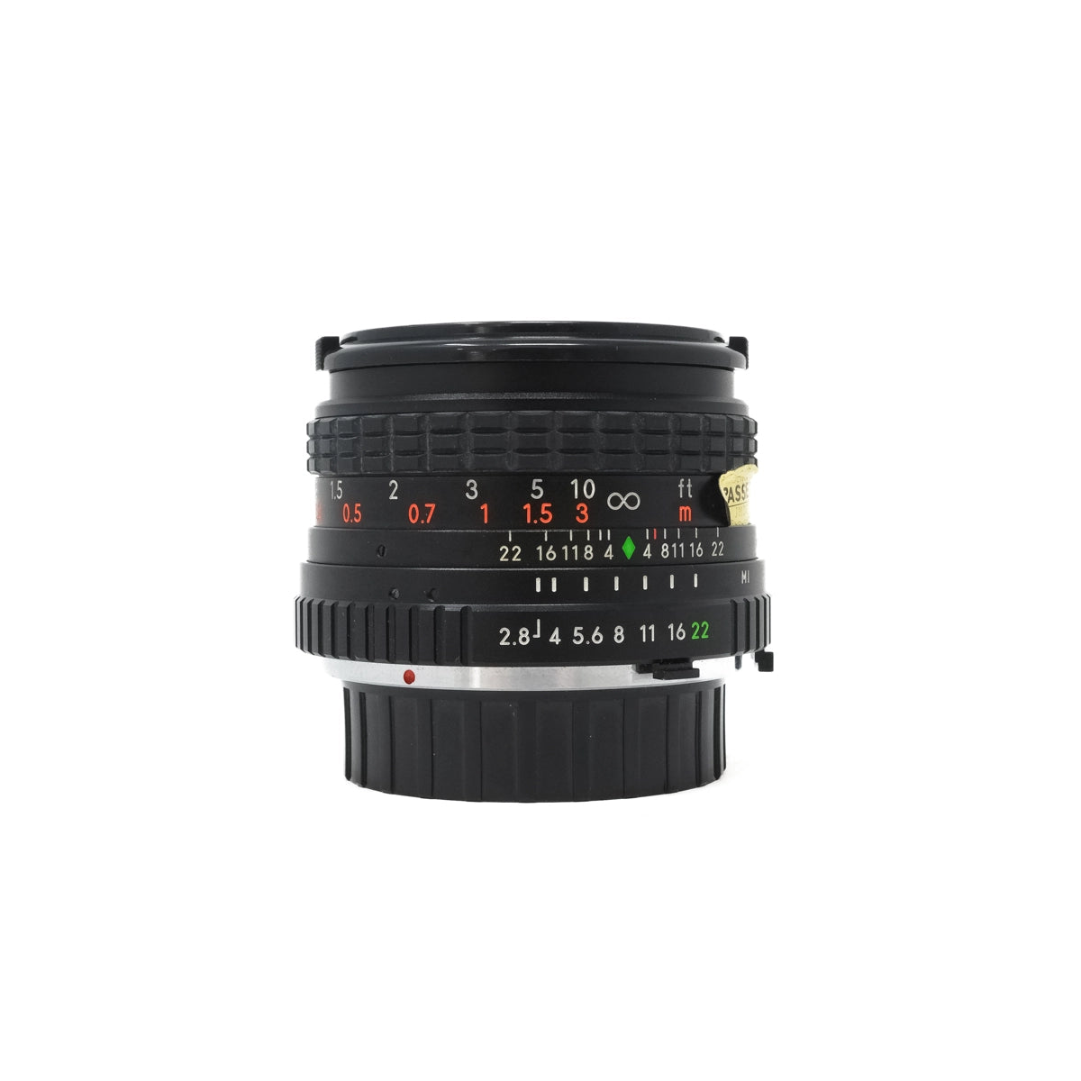 Used Marexar-CX 28mm F2.8 - Minolta Fit - Front angle 