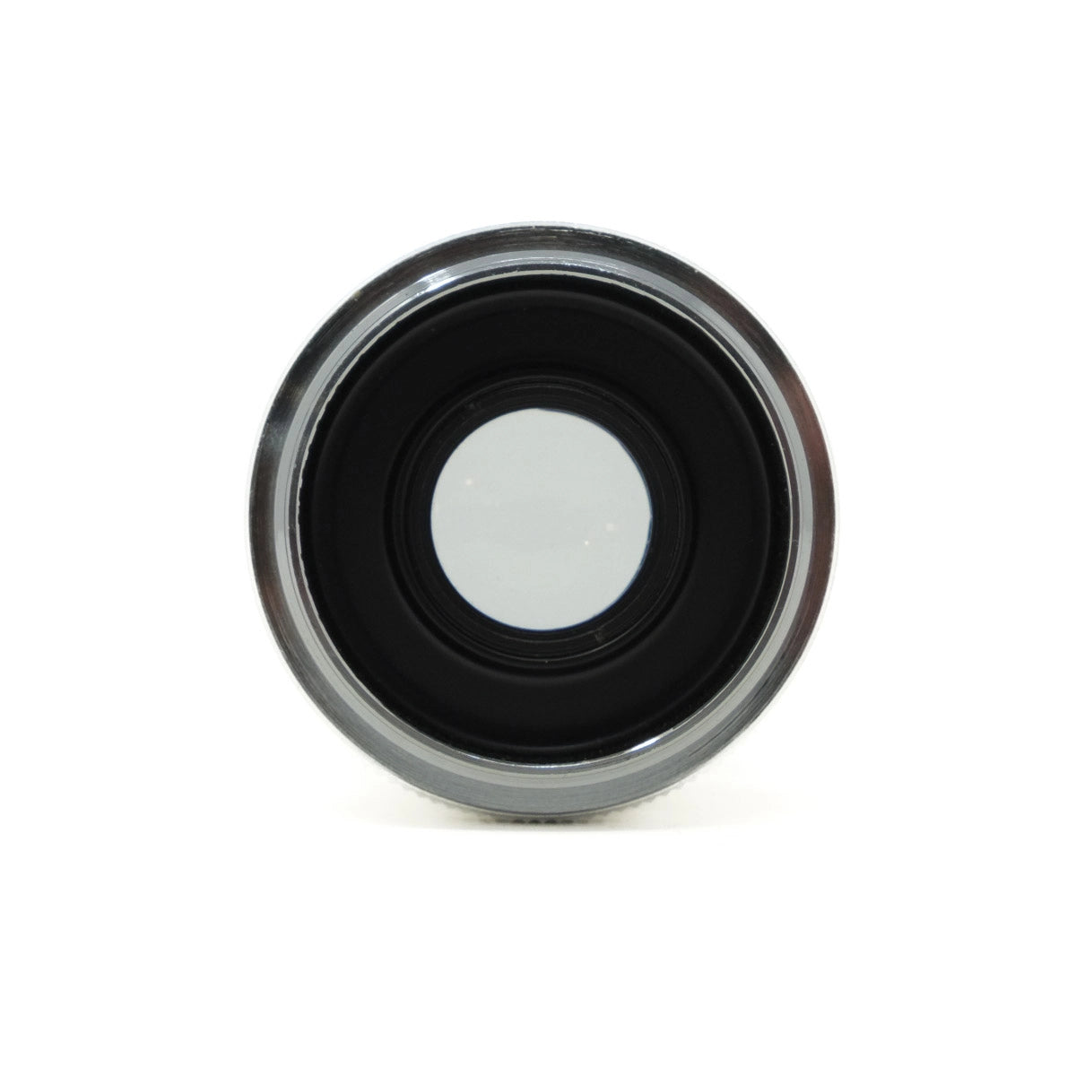 Camera lens on a white background