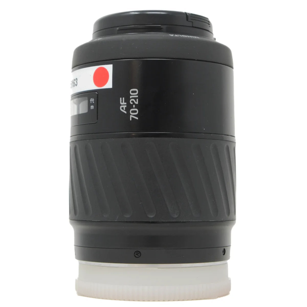 Used Minolta AF Zoom 70-210mm F4.5 in Sony A mount - side angle 