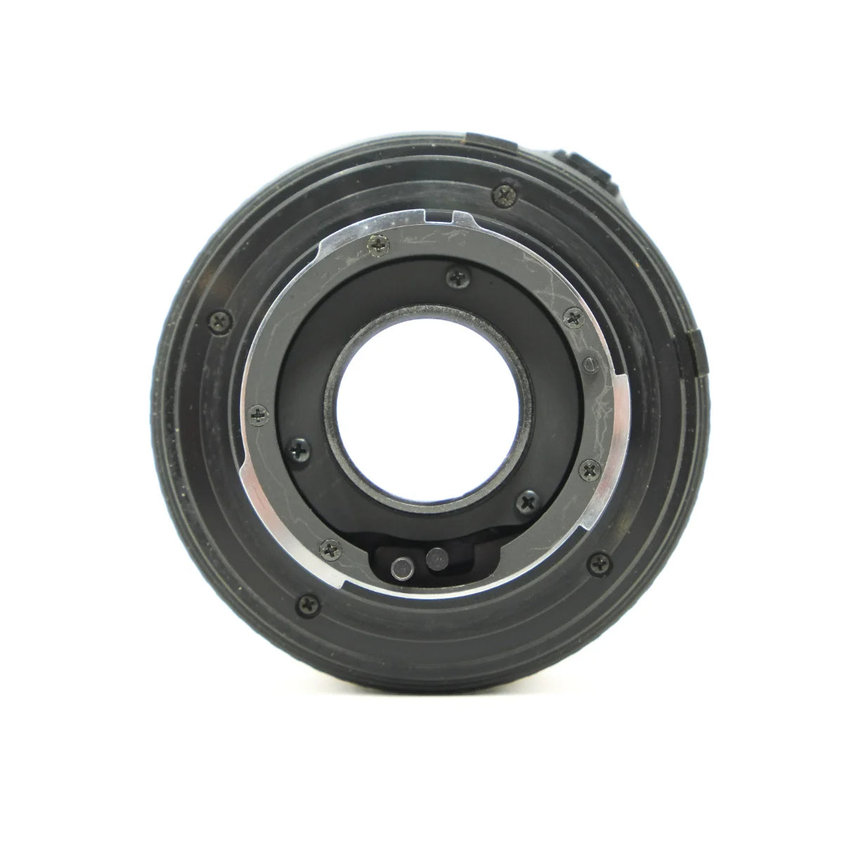 Used Minolta XE-5 film camera with 50mm F2 - bottom angle