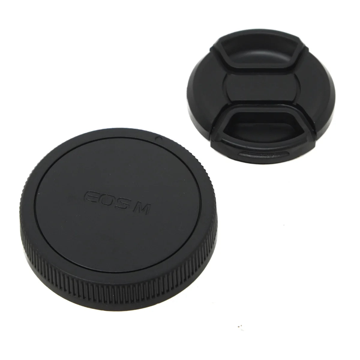 Used Neewer 25mm F1.8 lens in Canon EF-M - caps 