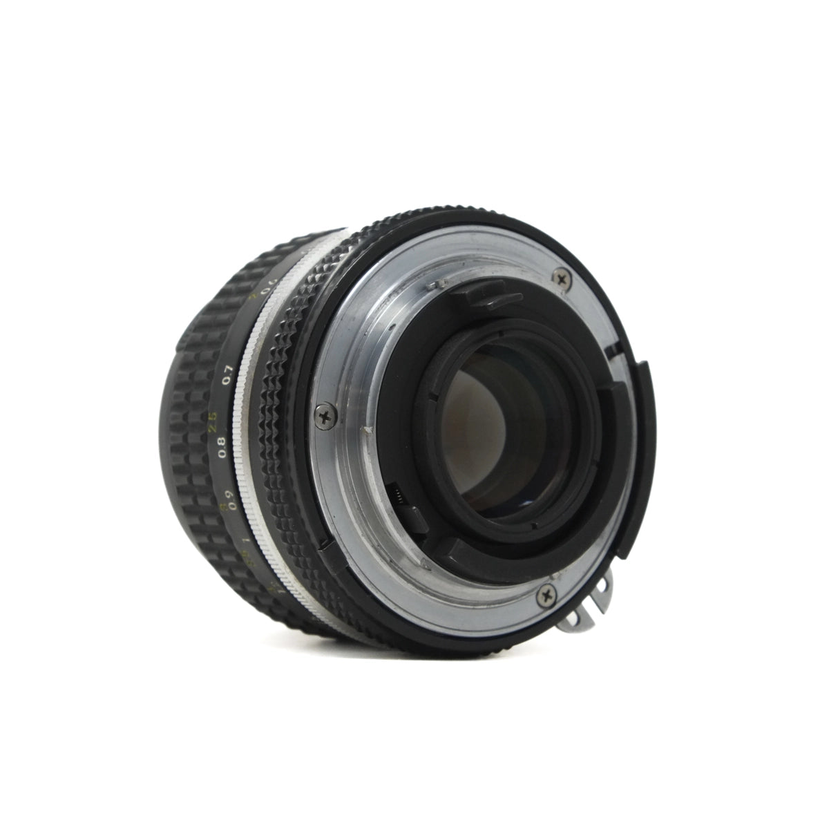 Used Nikon 50mm F2 lens - Bottom angle 