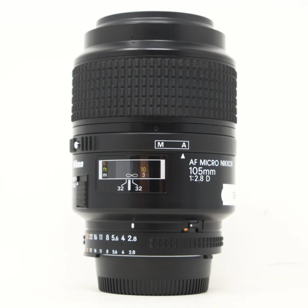 Used Nikon AF 105mm F2.8 D micro Nikkor lens (Boxed SH45650)