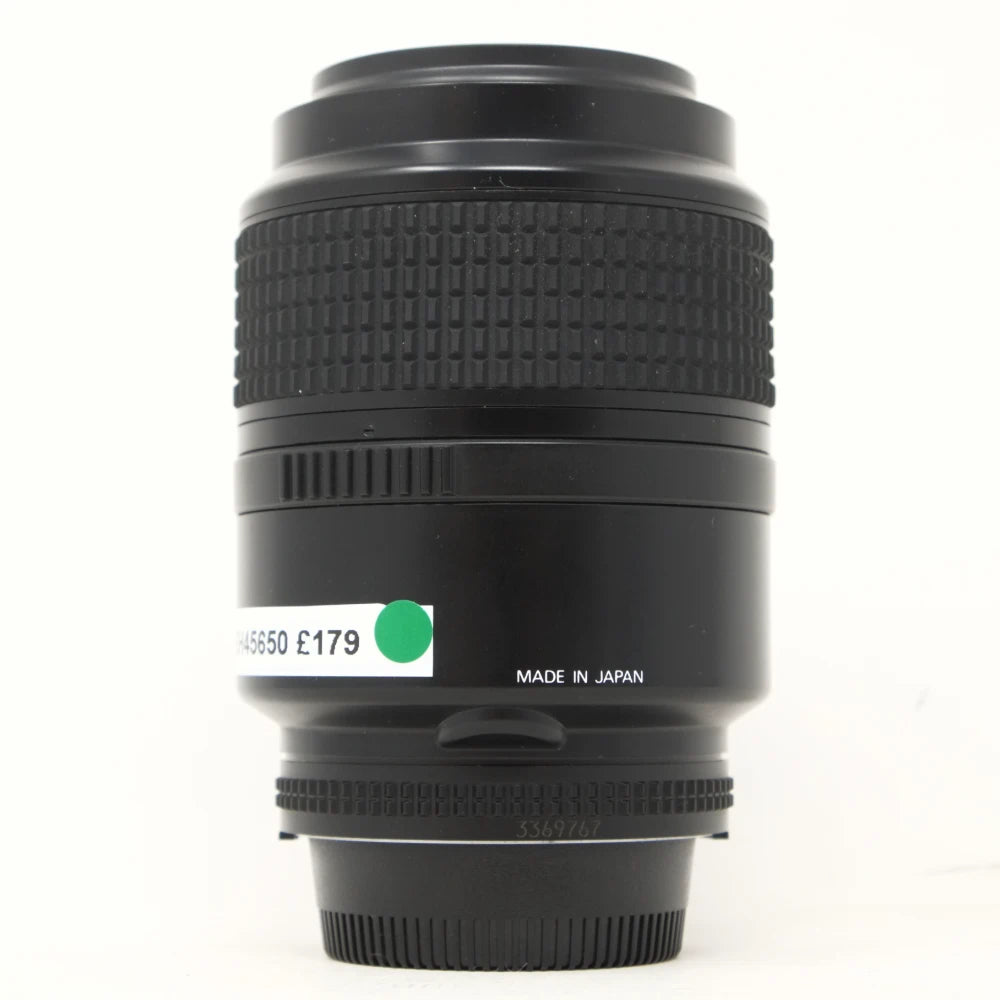 Used Nikon AF 105mm F2.8 D micro Nikkor lens (Boxed SH45650)
