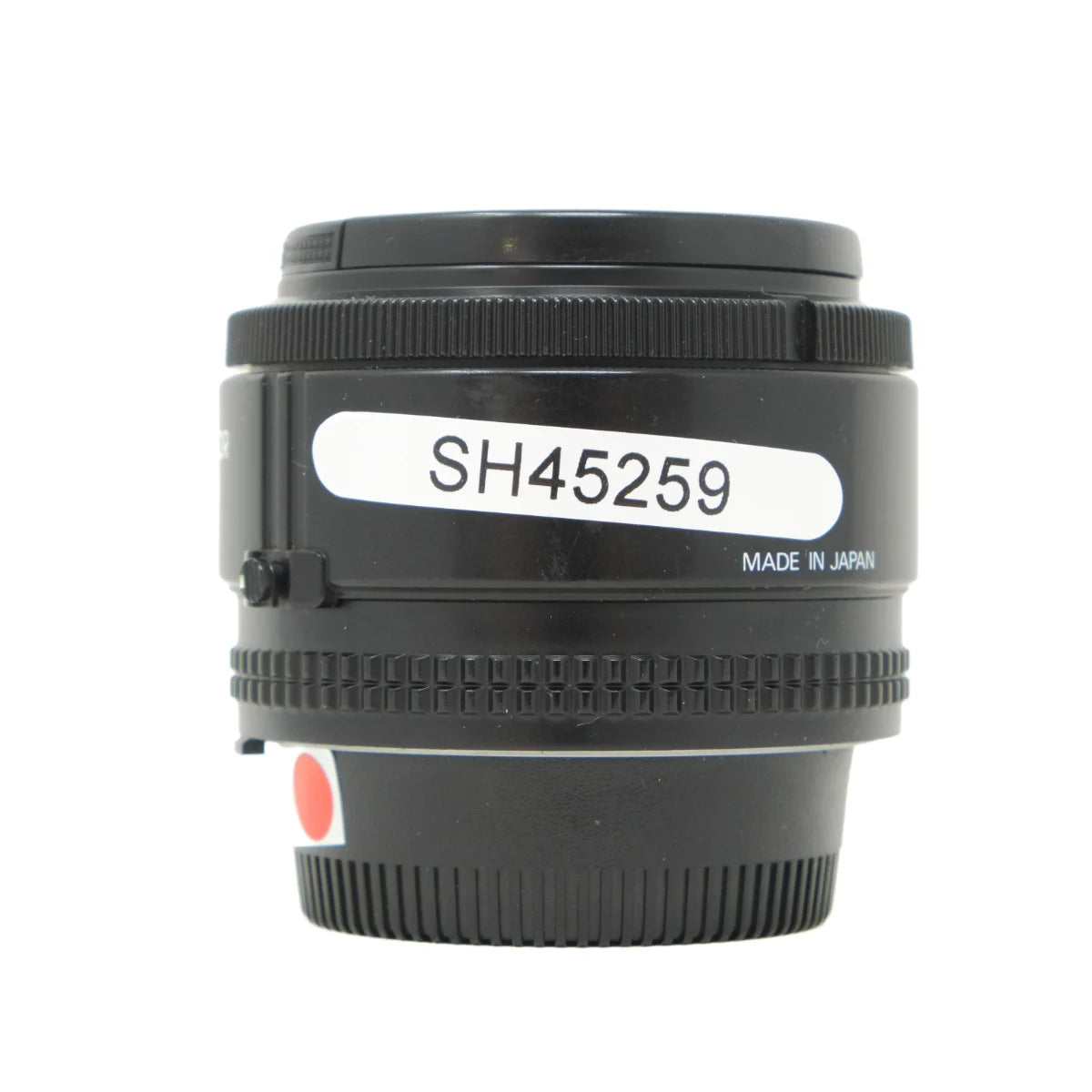 Used Nikon AF 50mm f1.4 (D) Lens - side angle