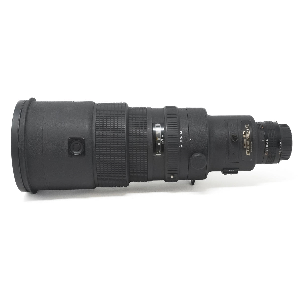 Used Nikon AF-I 500mm F4 D Lens top angle