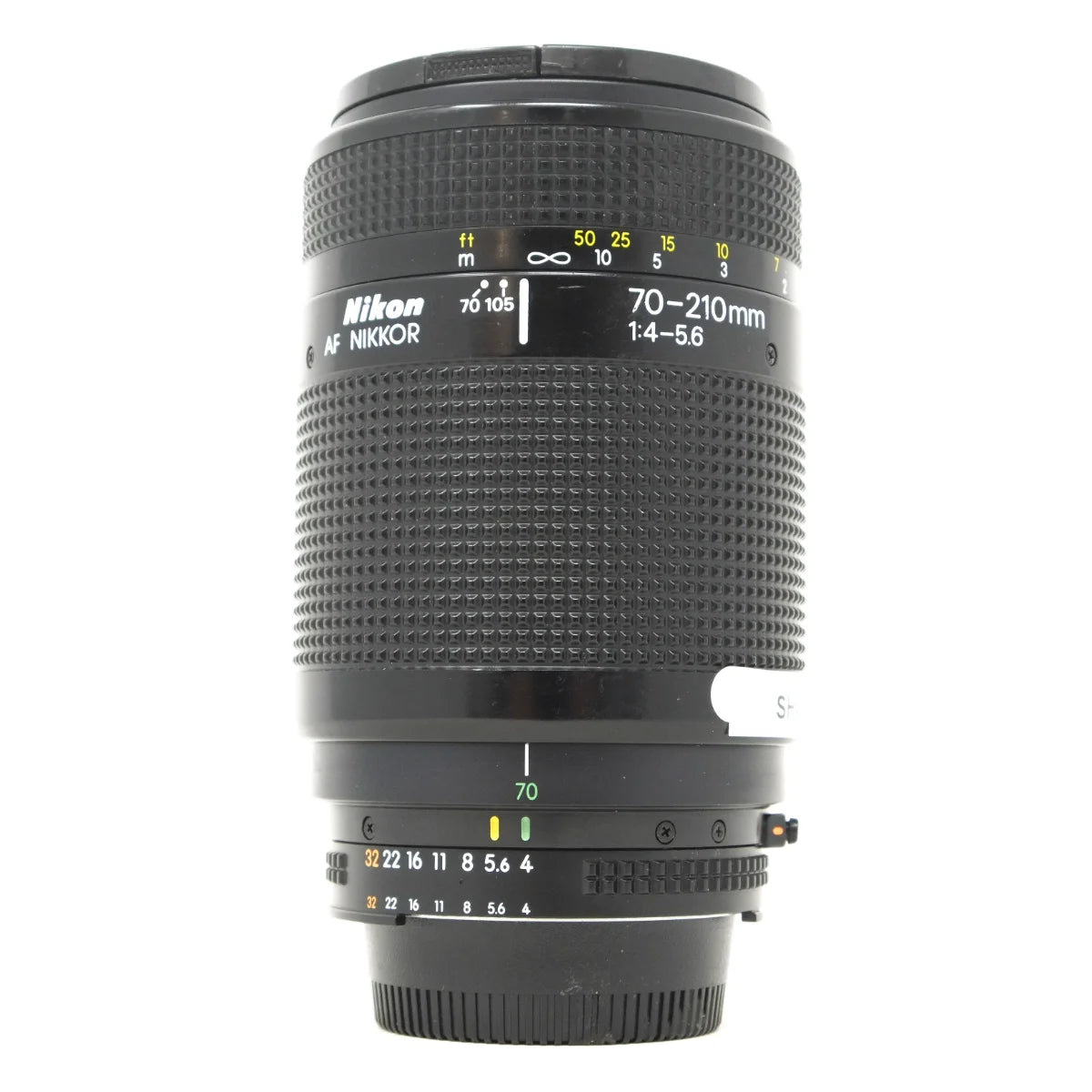 Used Nikon AF Nikkor 70-210mm F4-5.6 - front angle 