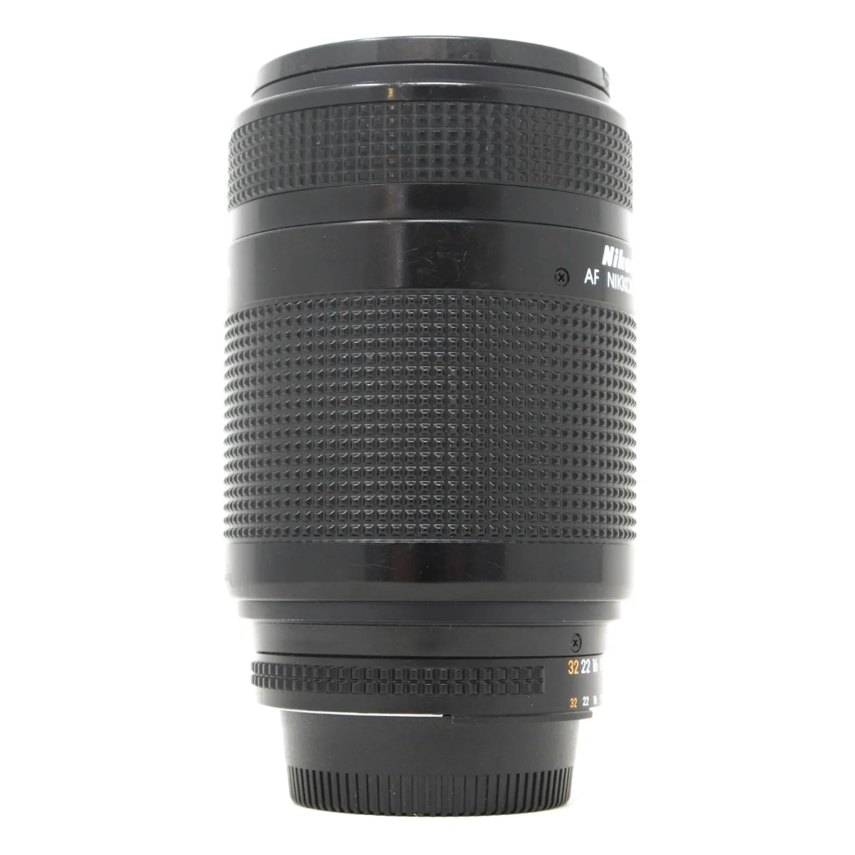Used Nikon AF Nikkor 70-210mm F4-5.6 - side angle 