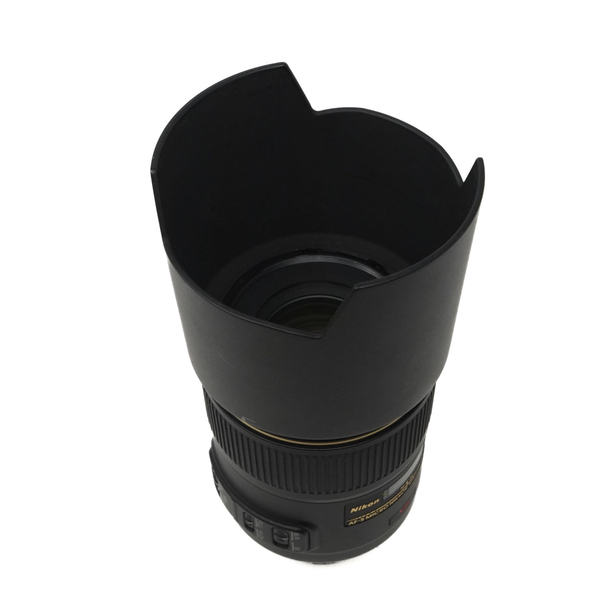 Used Nikon AF-S 105mm F2.8 Micro ED Lens - Lens hood 