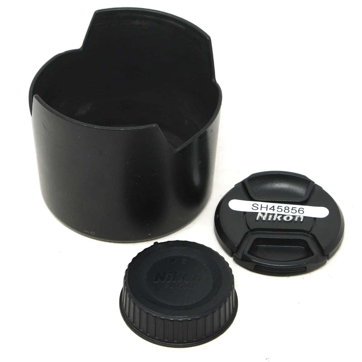 Used Nikon AF-S 105mm F2.8G VR ED Macro Lens - lens hood and caps 