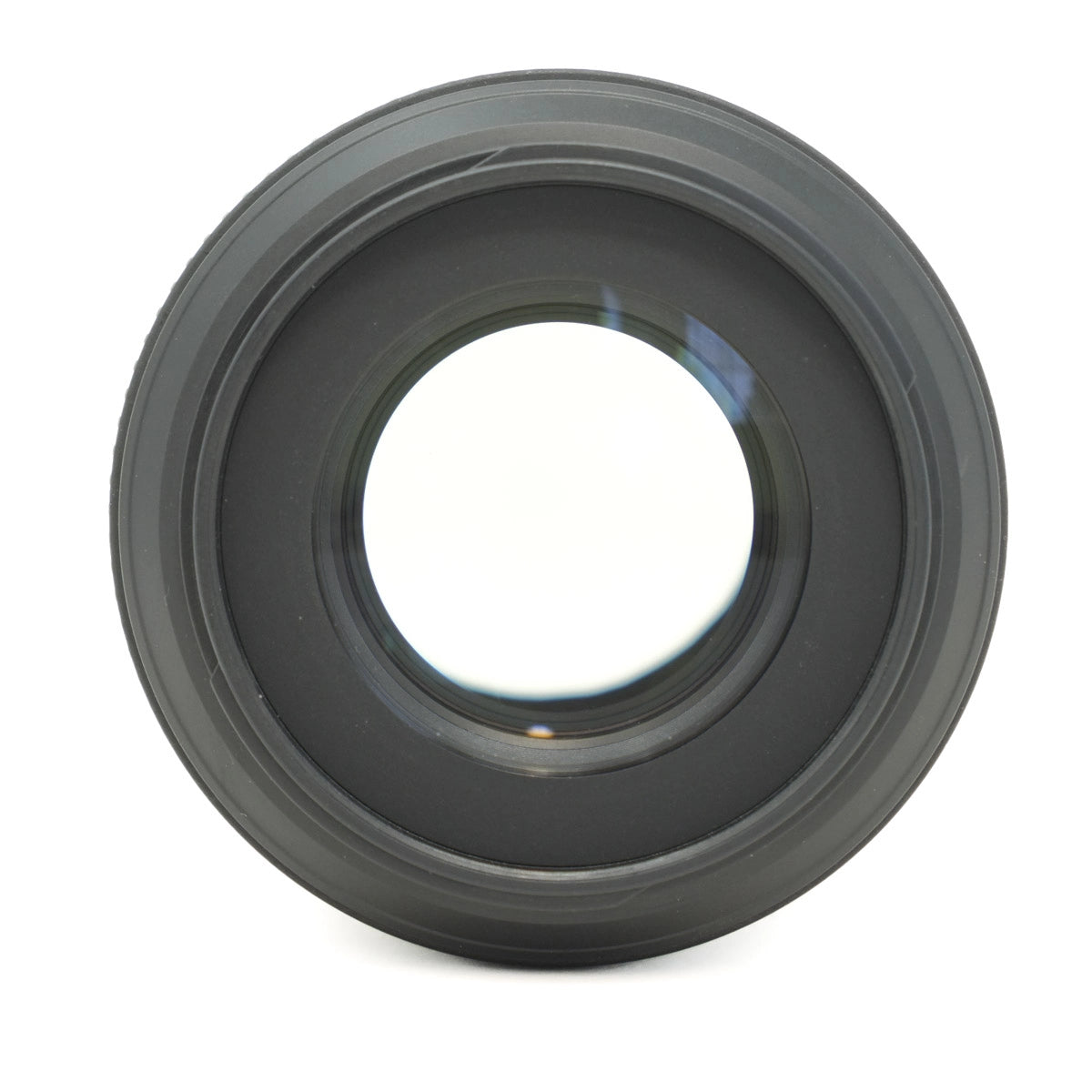 Used Nikon AF-S 105mm F2.8G VR Micro Nikkor lens - top angle 
