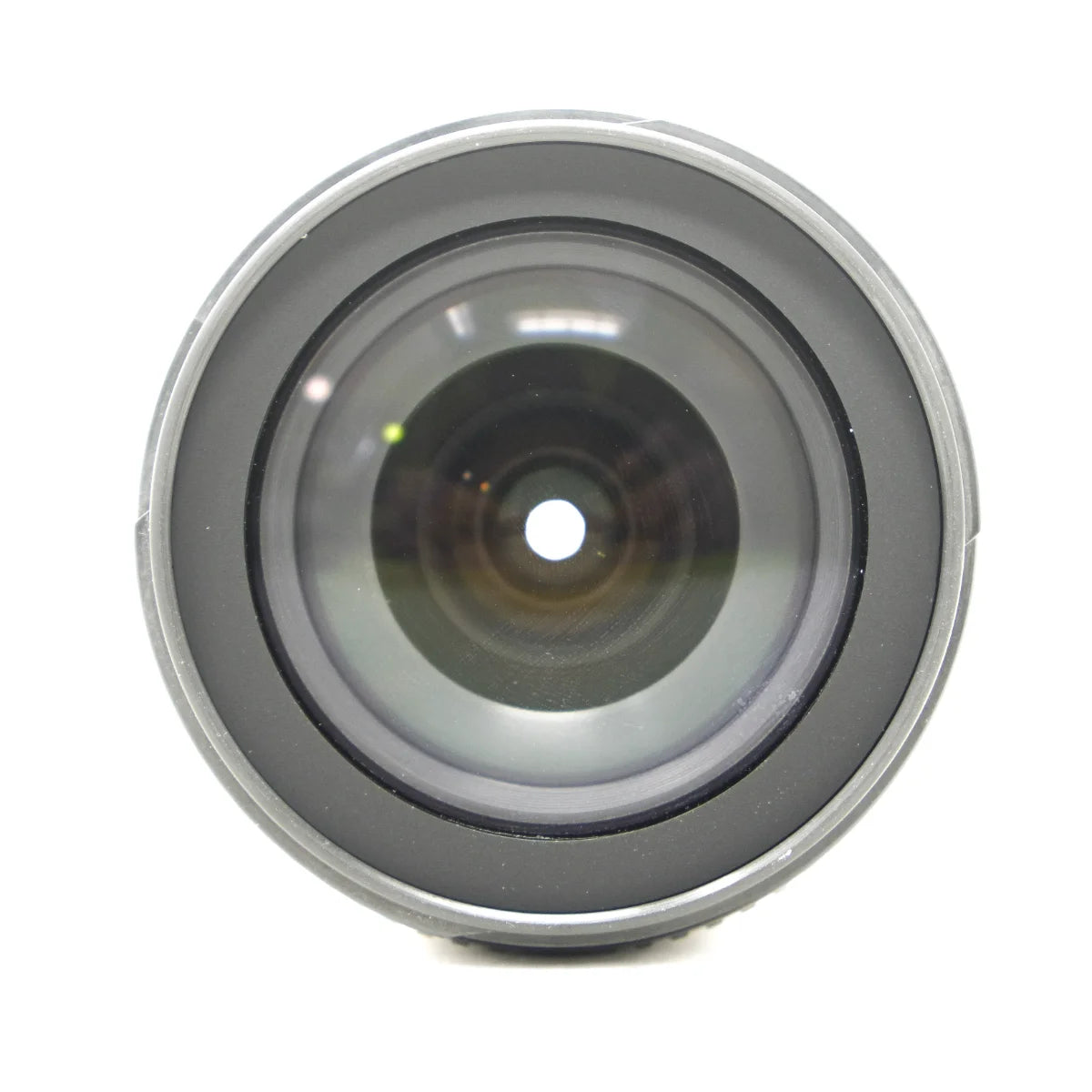 Used Nikon AF-S 18-105mm F3.5-5.6G ED VR DX Lens - top angle 