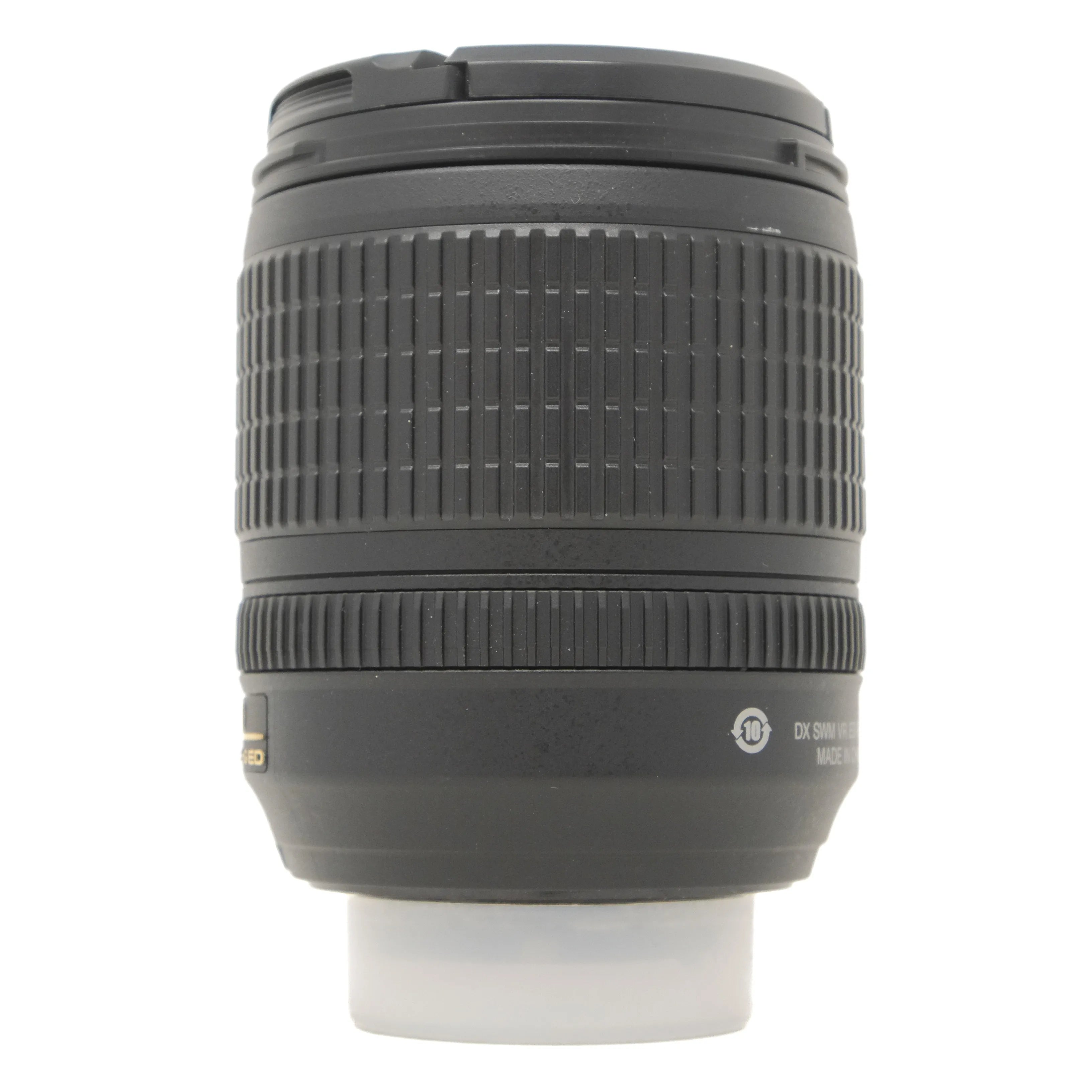 Used Nikon AF-S 18-105mm F3.5-5.6G VR Lens in Nikon F Mount - side angle 