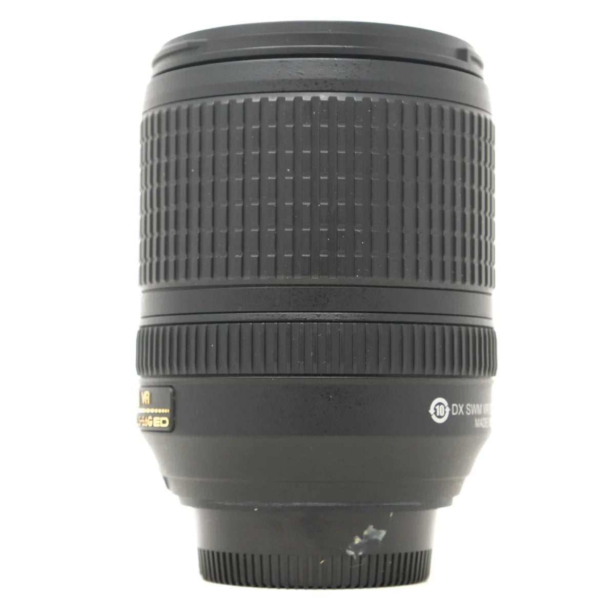 Used Nikon AF-S 18-140mm F3.5-5.6G ED VR lens - side angle 
