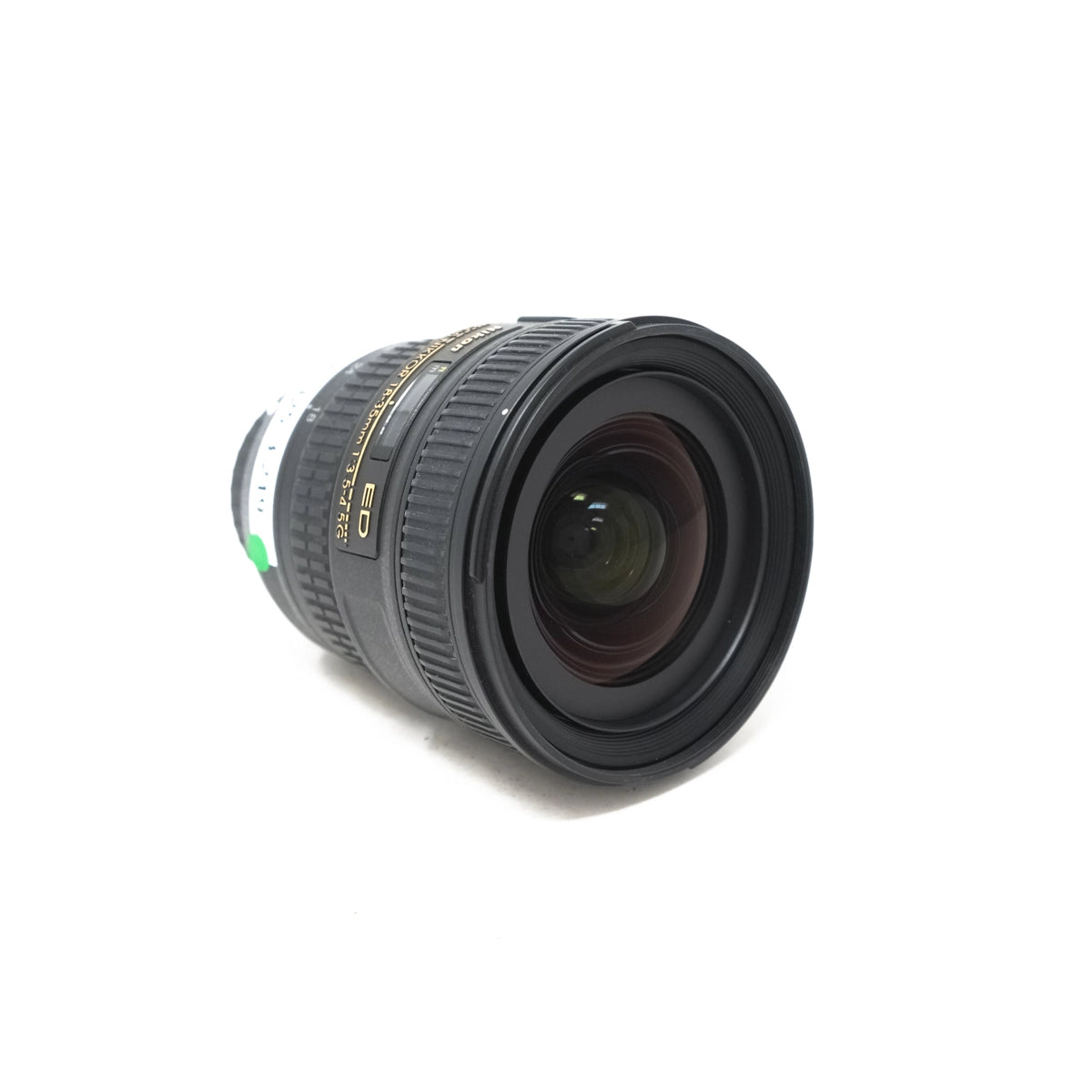 Used Nikon AF-S 18-35mm F3.5-4.5 ED Lens - Top angle