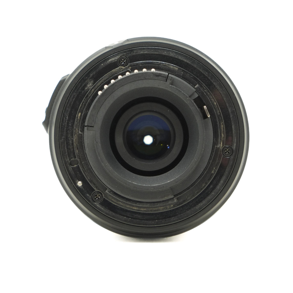 Camera lens on a white background