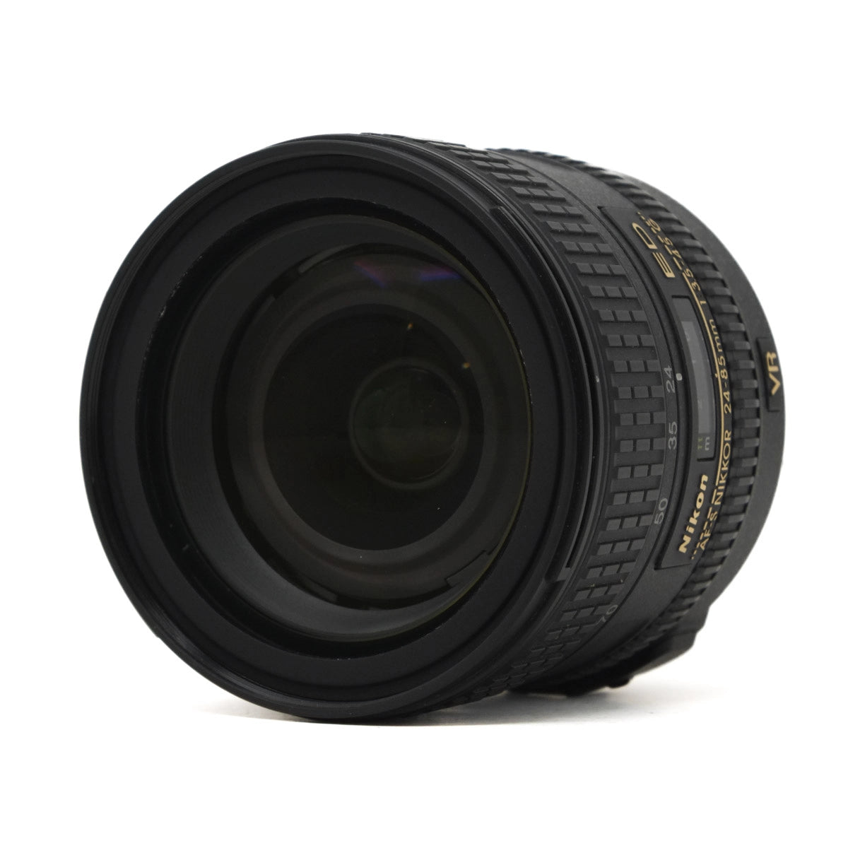 Used Nikon AF-S 24-85mm F3.5-4.5G ED VR Lens - Top angle 